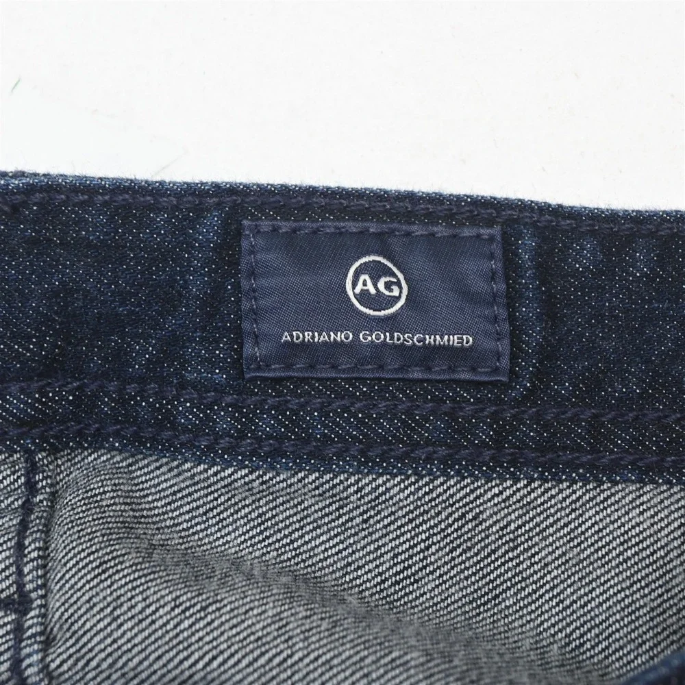 Adriano Goldschmied 40x34 Dark Rinse Stretch Denim Tellis Modern Slim Mens Jeans